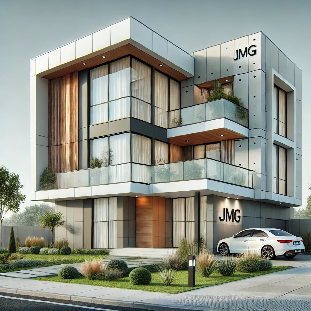 A building in Cagayan de Oro Architectural Design Services with a car parked in front of it